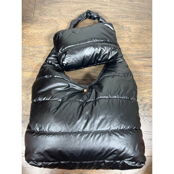 DAILY PRACTICE by Anthropologie Quilted Hobo Shoulder Bag & Pouch Black NWOT - Picture 1 of 6